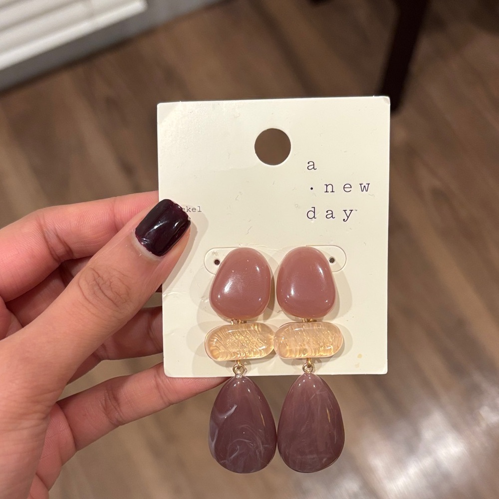 A new day earrings